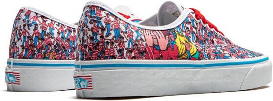 Vans x Where's Waldo Authentic low-top sneakers Rood