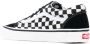 Vans zwart en wit old skool 36 grijs leren en canvas sneakers - Thumbnail 3