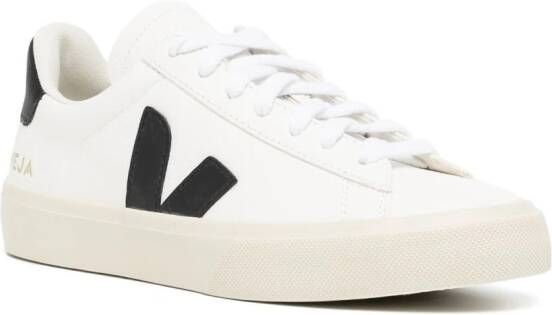 VEJA Campo Chromefree leren sneakers Wit