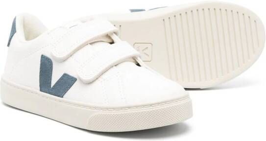 VEJA Kids Esplar sneakers met klittenband Wit