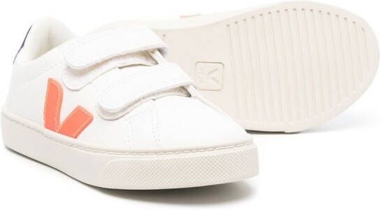 VEJA Kids Esplar sneakers met klittenband Wit