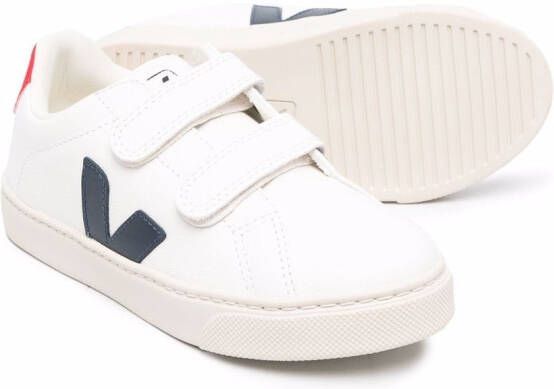 VEJA Kids Sneakers met klittenband Wit