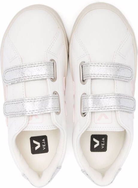 VEJA Kids Sneakers met klittenband Wit