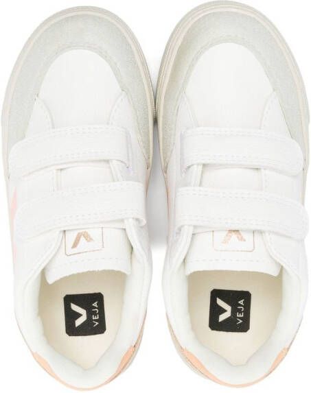 VEJA Kids Sneakers met klittenband Wit