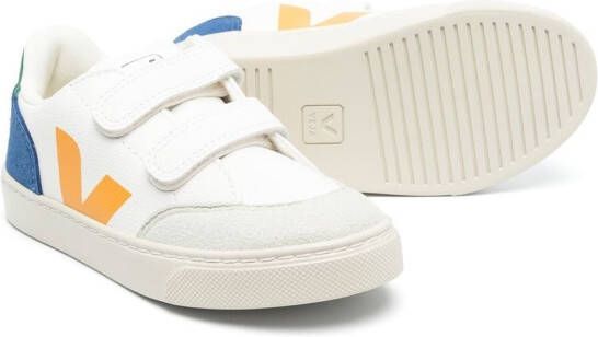 VEJA Kids Sneakers met klittenband Wit