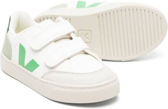 VEJA Kids Sneakers met klittenband Wit