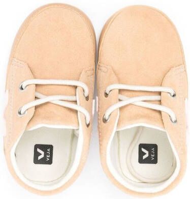 VEJA Kids Suède babyschoentjes Beige