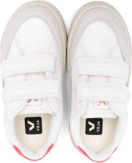 VEJA Kids V-12 ChromeFree low-top sneakers Wit