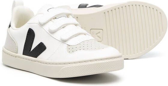 VEJA Kids V-12 sneakers met klittenband Wit