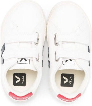 VEJA Kids V-12 sneakers met klittenband Wit