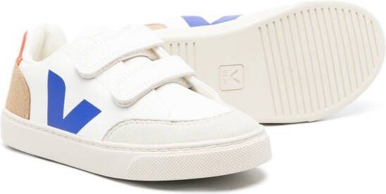 VEJA Kids V-12 sneakers met klittenband Wit