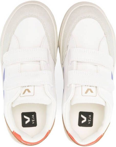 VEJA Kids V-12 sneakers met klittenband Wit