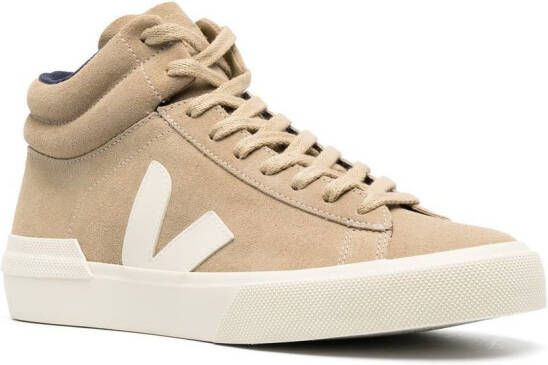 VEJA Minotaur sneakers met logoplakkaat Beige