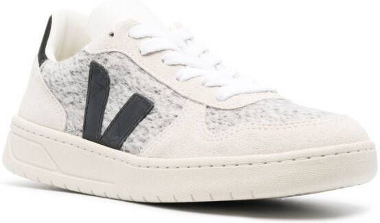 VEJA V-10 geweven sneakers Grijs