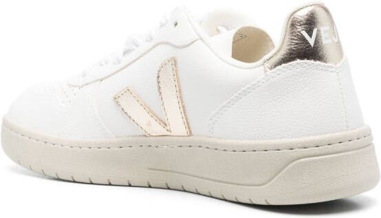 VEJA V-10 leren sneakers Wit