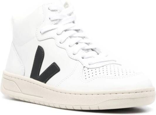 VEJA V-10 leren sneakers Wit