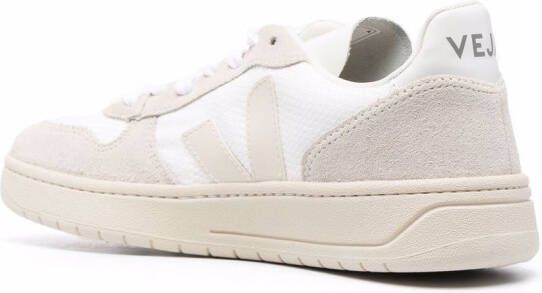 VEJA V-10 sneakers met mesh Wit