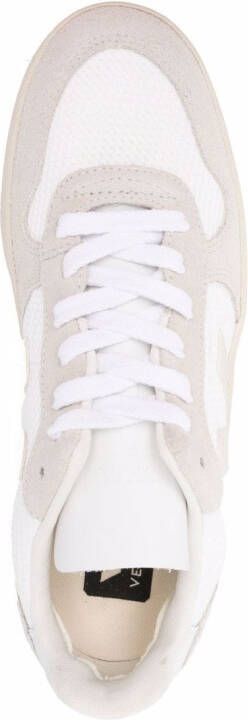 VEJA V-10 sneakers met mesh Wit