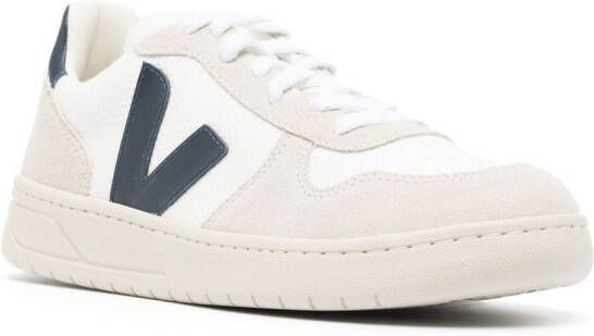 VEJA V-10 sneakers met vlakken Wit