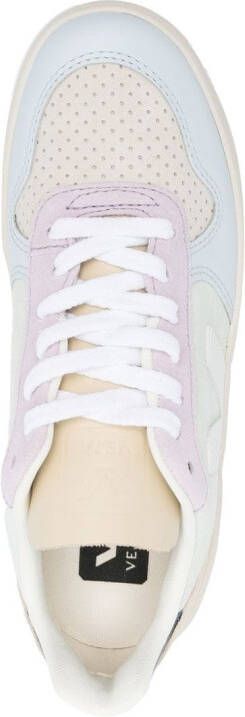 VEJA V-10 suède sneakers Groen