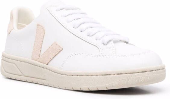 VEJA V-12 leren sneakers Wit