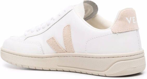 VEJA V-12 leren sneakers Wit