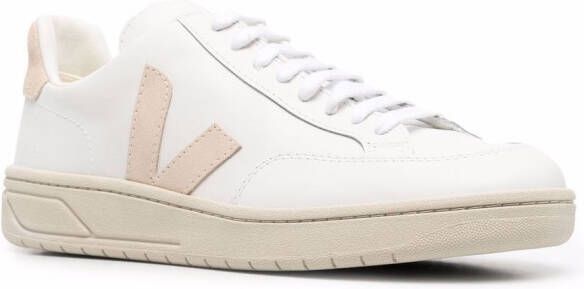 VEJA V-12 leren sneakers Wit