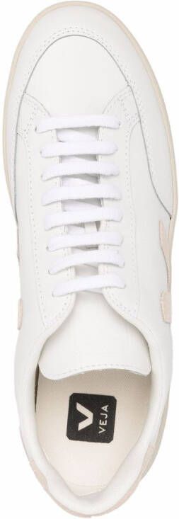 VEJA V-12 leren sneakers Wit