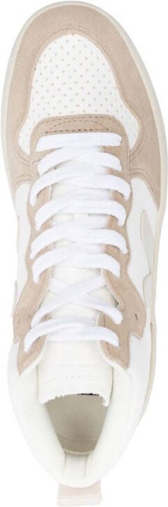 VEJA V-15 high-top sneakers Beige