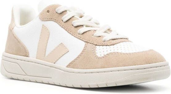 VEJA V-10 ChromeFree low-top sneakers Beige