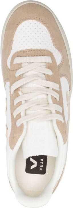 VEJA V-10 ChromeFree low-top sneakers Beige