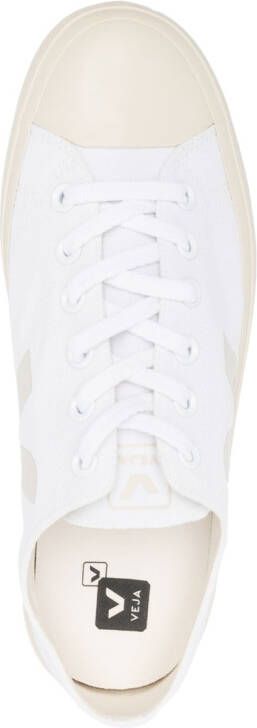 VEJA Wata II Pierre canvas sneakers Wit