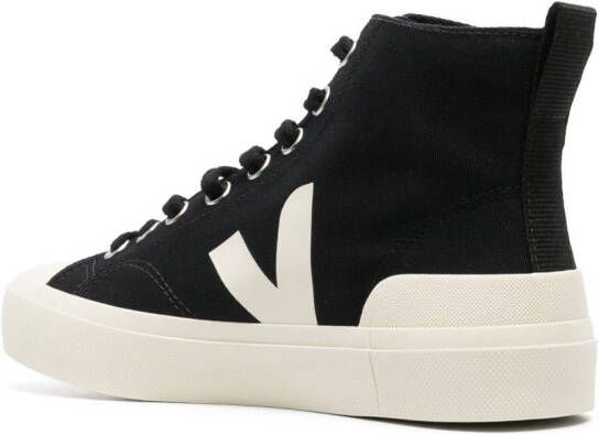 VEJA Wata II Pierre canvas sneakers Zwart
