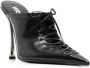 Versace Leren muiltjes Zwart - Thumbnail 2