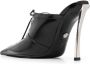 Versace Leren muiltjes Zwart - Thumbnail 3
