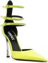Versace Leren pumps Geel - Thumbnail 2