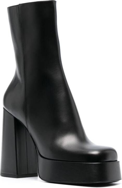 Versace Aevitas 120mm laarzen met plateauzool Zwart
