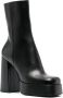 Versace Aevitas 120mm laarzen met plateauzool Zwart - Thumbnail 2