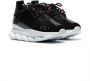 Versace Chain Reaction sneakers met suede afwerking Zwart - Thumbnail 2