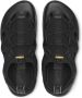 Versace Gekooide sandalen met logo-reliëf Zwart - Thumbnail 4