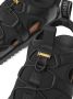 Versace Gekooide sandalen met logo-reliëf Zwart - Thumbnail 5