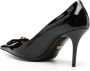 Versace Gianni Ribbon pumps Zwart - Thumbnail 3