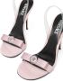 Versace Gianni Ribbon stiletto sandalen Roze - Thumbnail 5