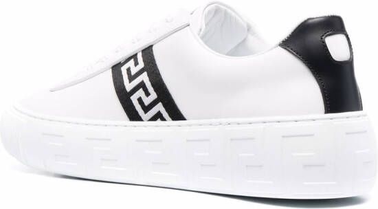 Versace Greca low-top sneakers Wit