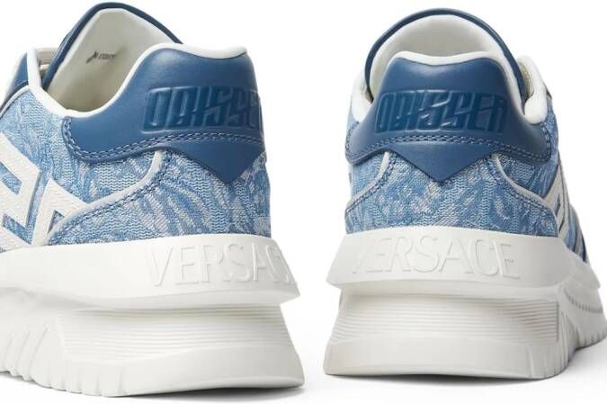 Versace Greca Odissea sneakers Blauw