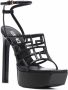 Versace Greca sandalen Zwart - Thumbnail 2