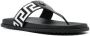 Versace Greca sandalen met bandje Zwart - Thumbnail 2