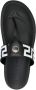 Versace Greca sandalen met bandje Zwart - Thumbnail 4