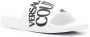 Versace Jeans Couture Badslippers met logoprint Wit - Thumbnail 2