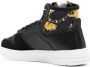 Versace Jeans Couture Barocco high-top sneakers Zwart - Thumbnail 3